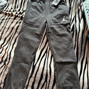 Black Jogger Pants with Logo